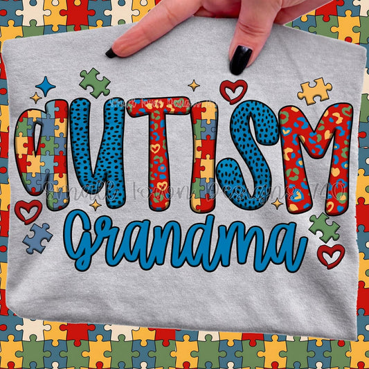 Autism Grandma Top