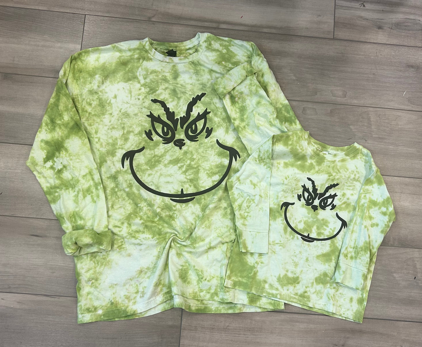 RTS Green Man Puff Printed Dyed Top - Kids