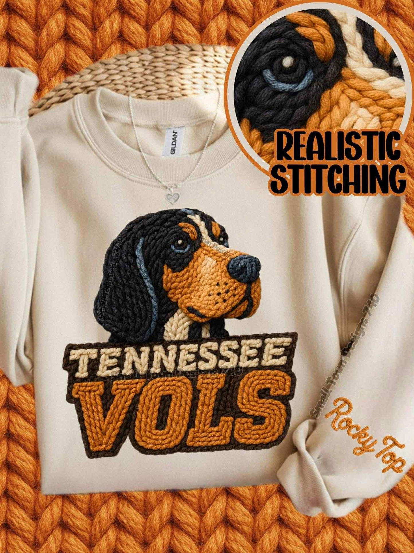 DTF Print - Faux Yarn V0ls