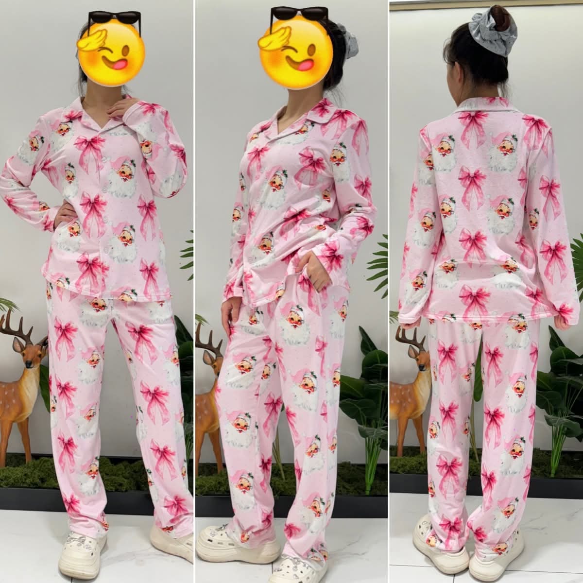 Pre Order Kids Christmas Fleece Pajamas