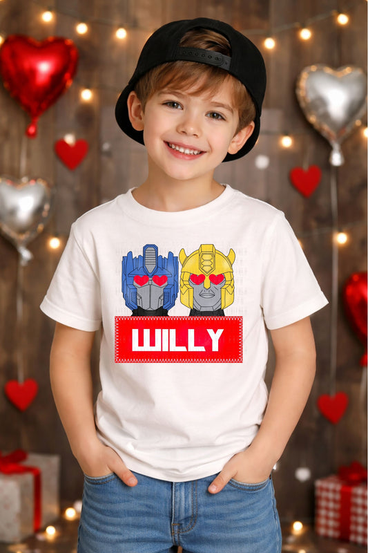 WS Completed Kids Top Valentine Robots Name