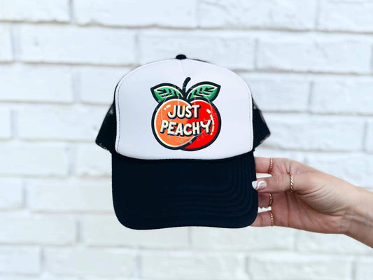 WS Completed Just Peachy Foam Trucker Hat