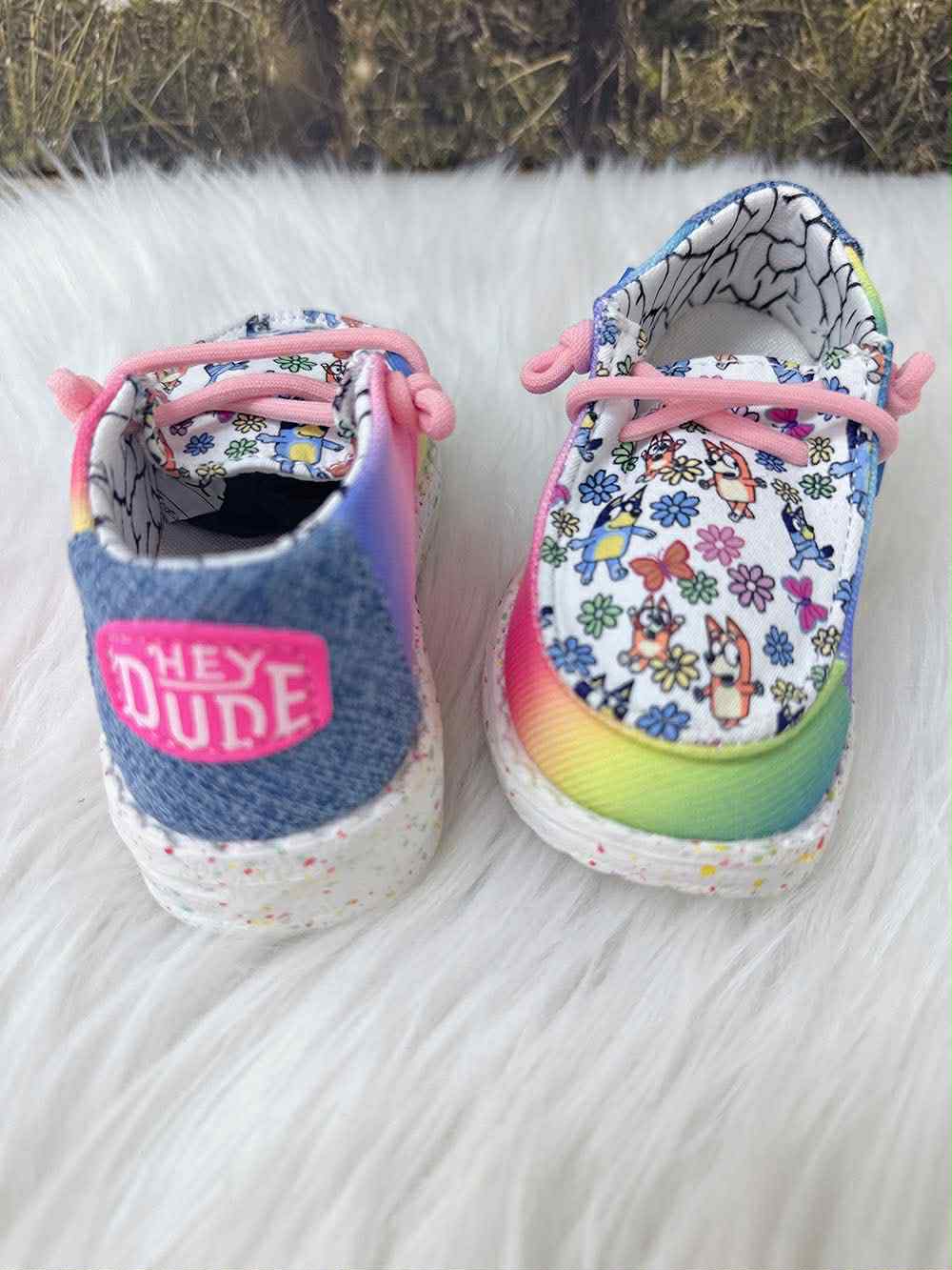 Pre Order Blue Dog Kids Shoes