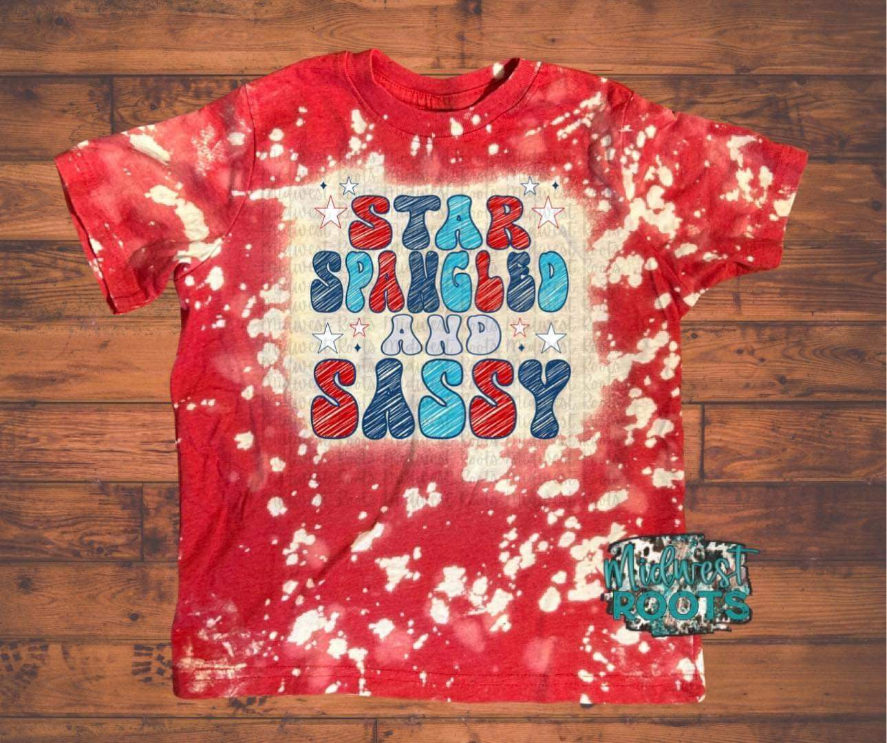 Kids Star Spangled and Sassy Top