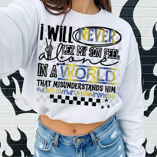 Down Syndrome Awareness / Son Top