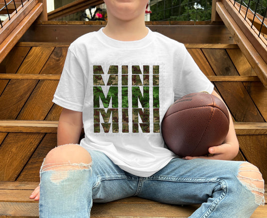 Kids Mini Camo Stacked Top