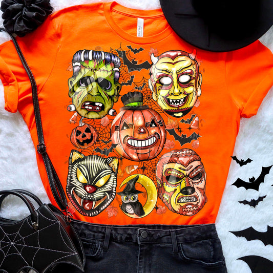 DTF Print - Horror Heads