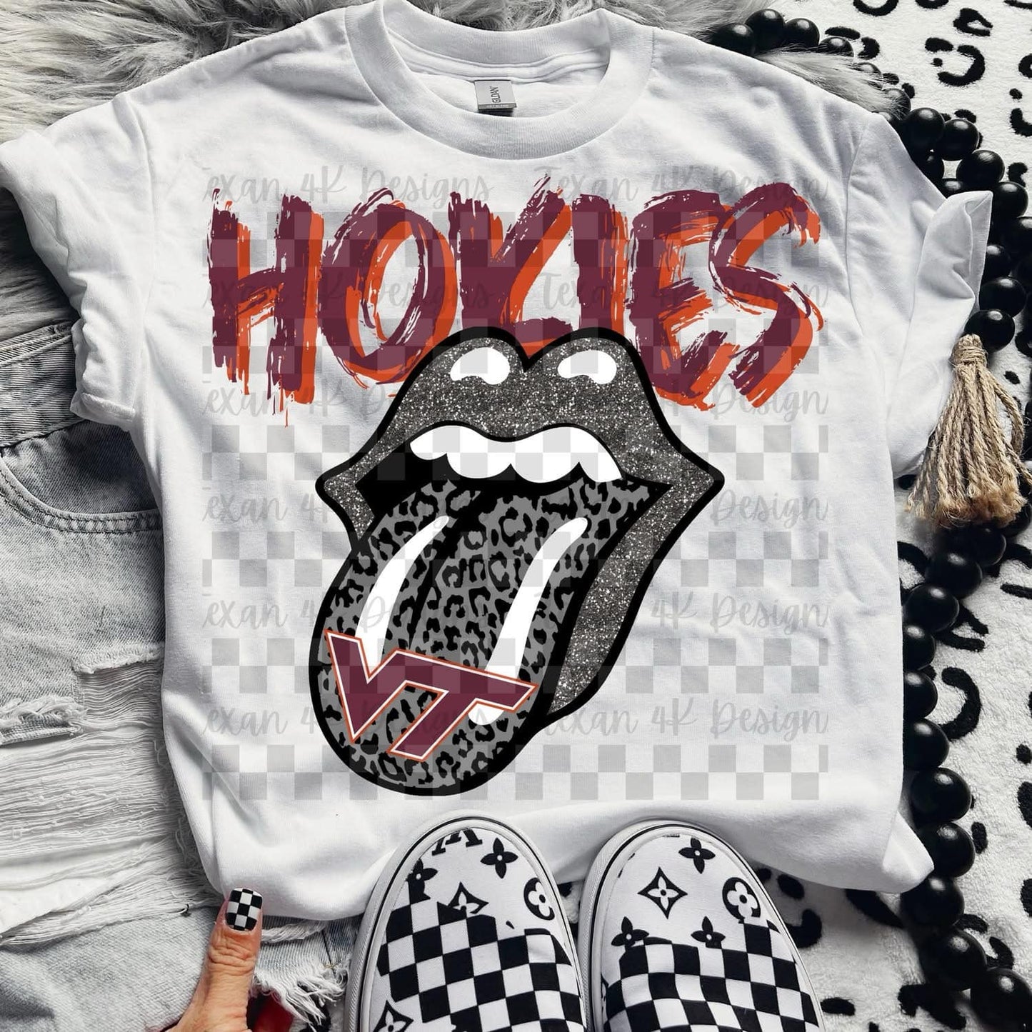 Kids College Football Tongue Team Top