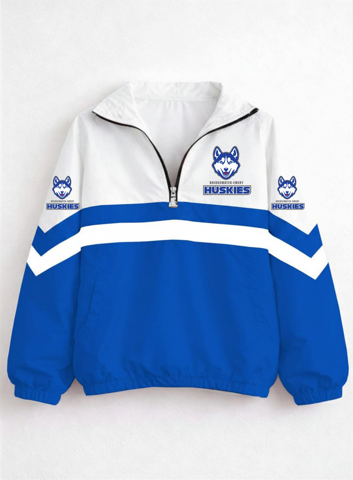 Pre Order  BE Huskies Adult Quarter Zip Jacket