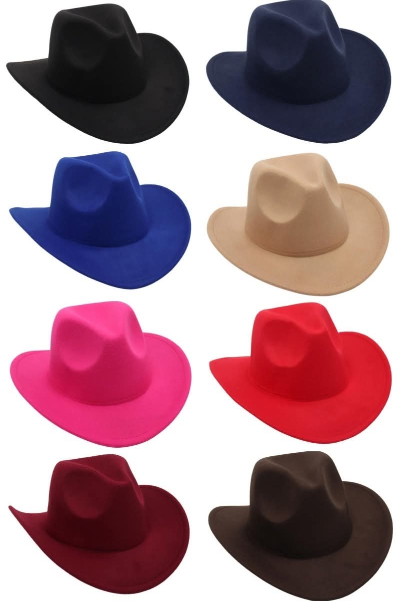 Pre Order Adult Cowboy Felt Hat