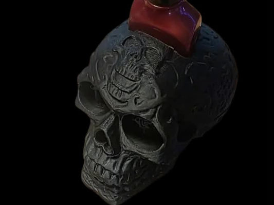 3D Printed BBW Skull Soap Holder