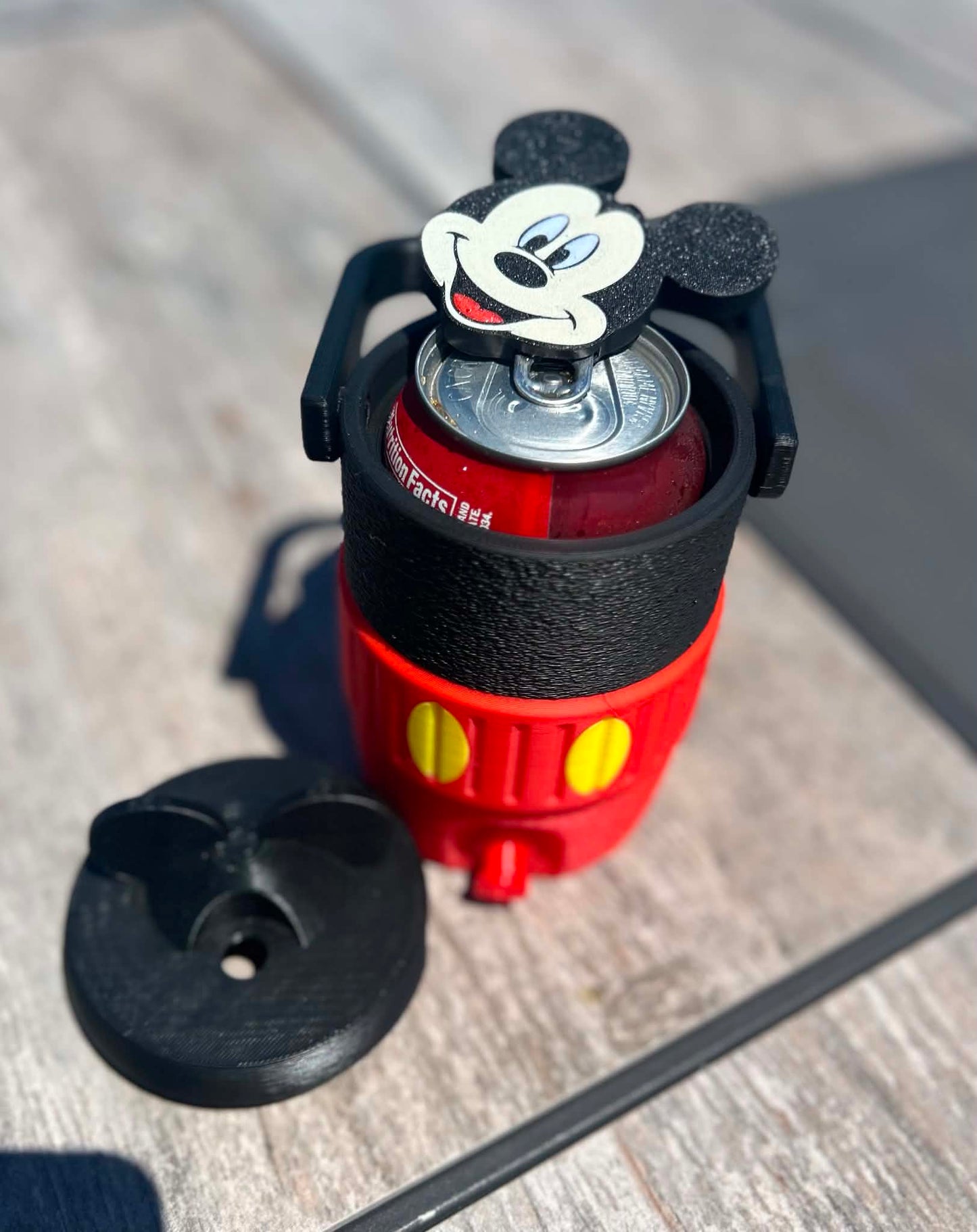 3D Printed Mouse Can Cooler