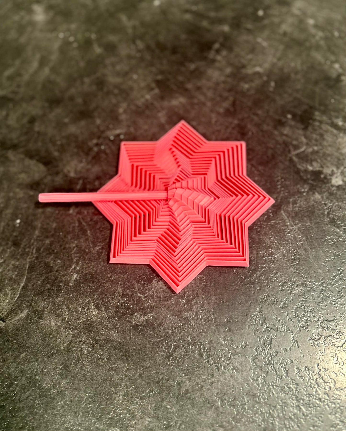3D Printed Star Fidget