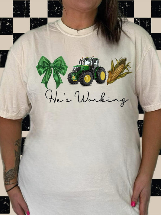 He’s Working - Tractor Top