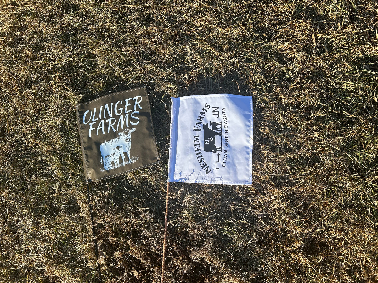 Custom Cattle Flag Whips