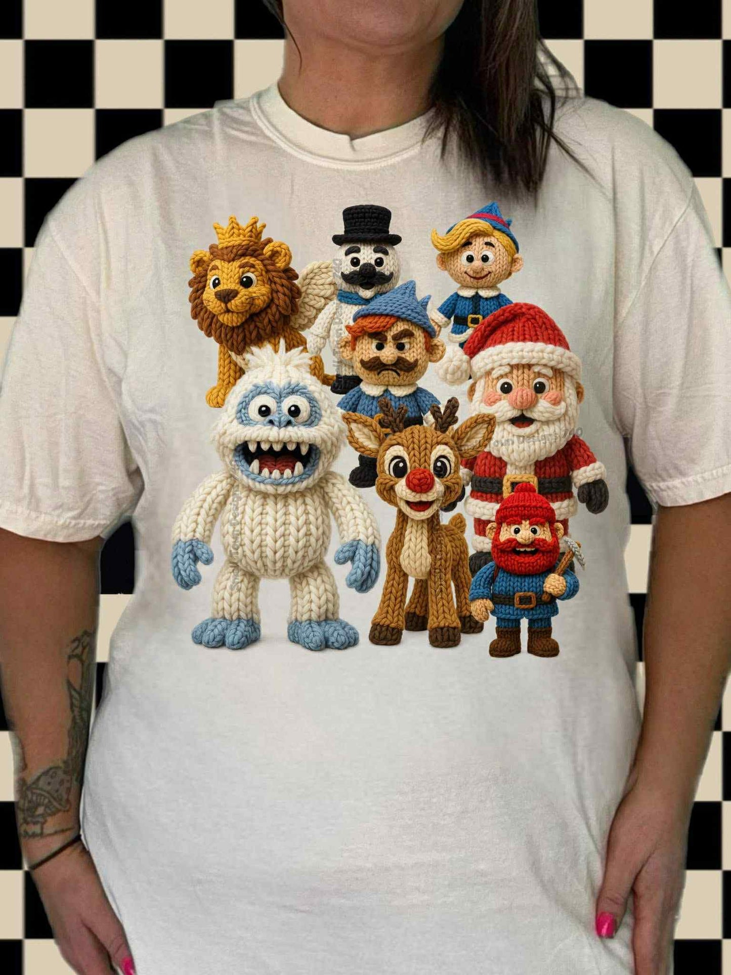 DTF Print - Christmas Characters