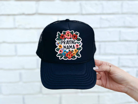 WS Completed Praying Mama Foam Trucker Hat