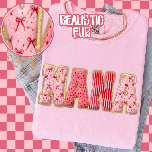 WS Completed Top Faux Fur Nana