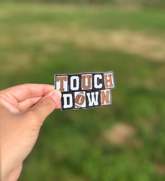 Touch Down Hat Patch
