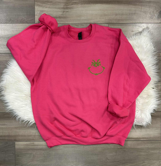 You’re A Mean One Puff Printed Top