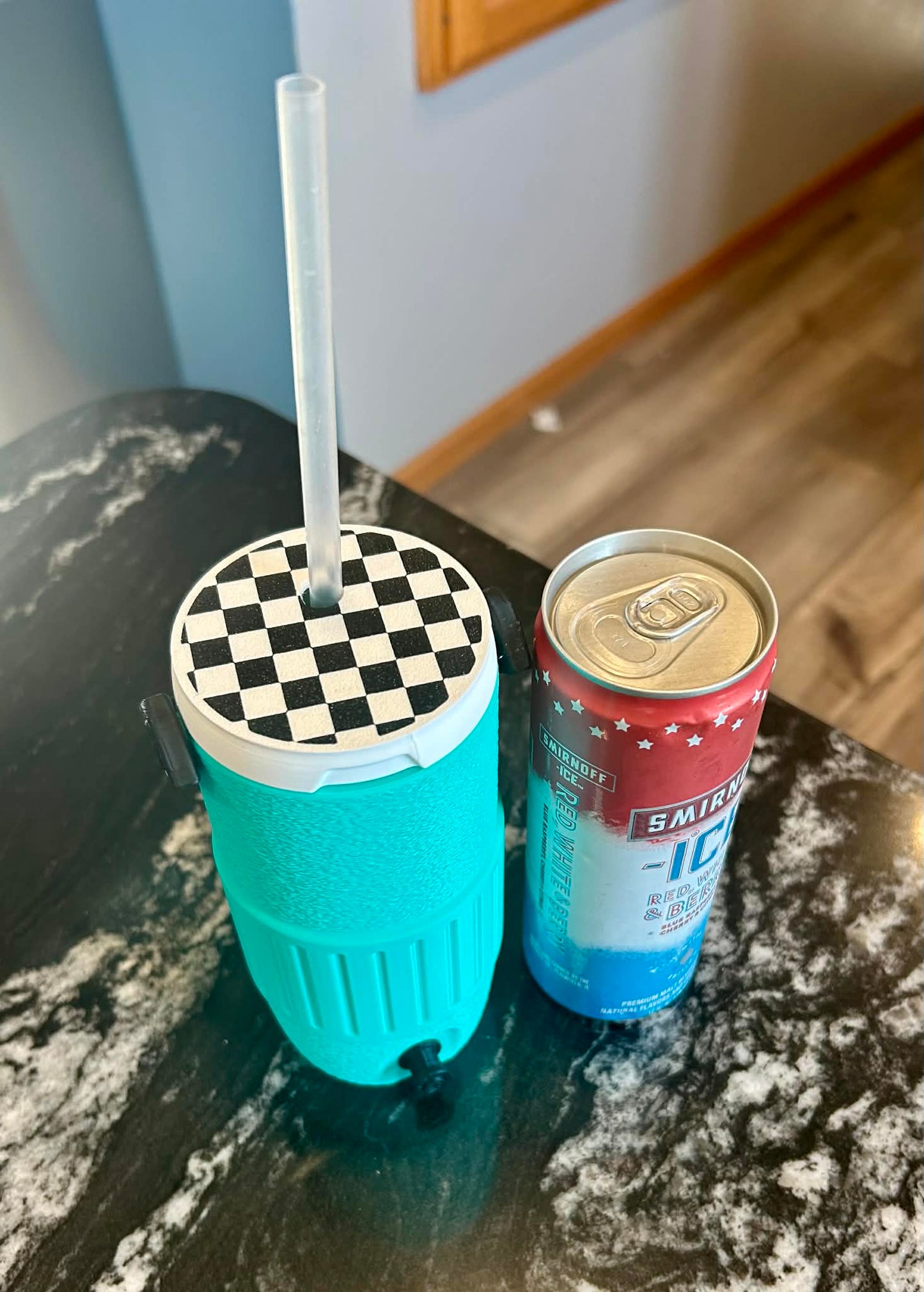 3D Printed Cooler Slim Can Koozie