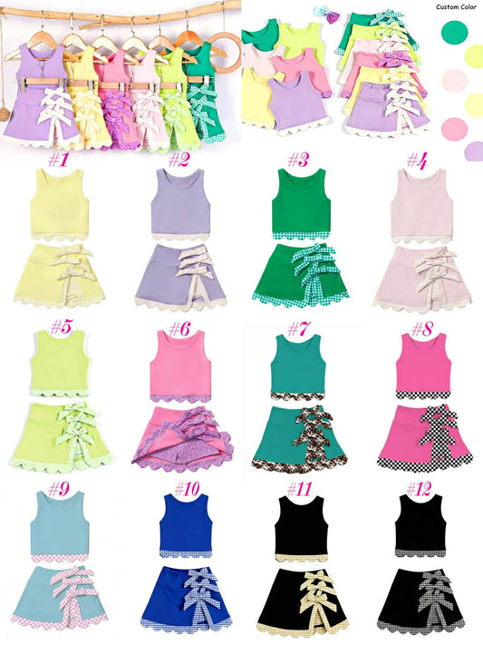WS Pre Order Toddler 2 Piece Skirt Set