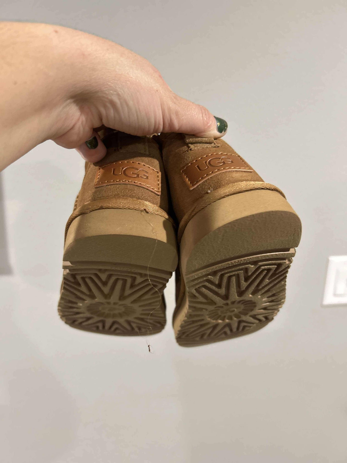 PRE ORDER Branded Kids Fur Lined Boots