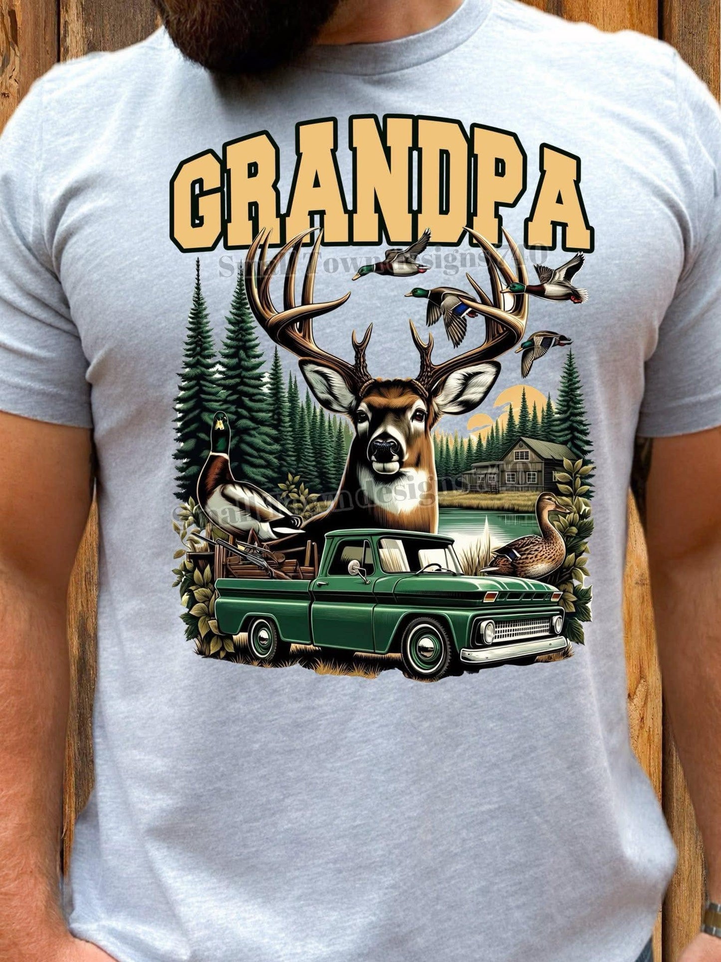 DTF Print - Hunting Grandpa