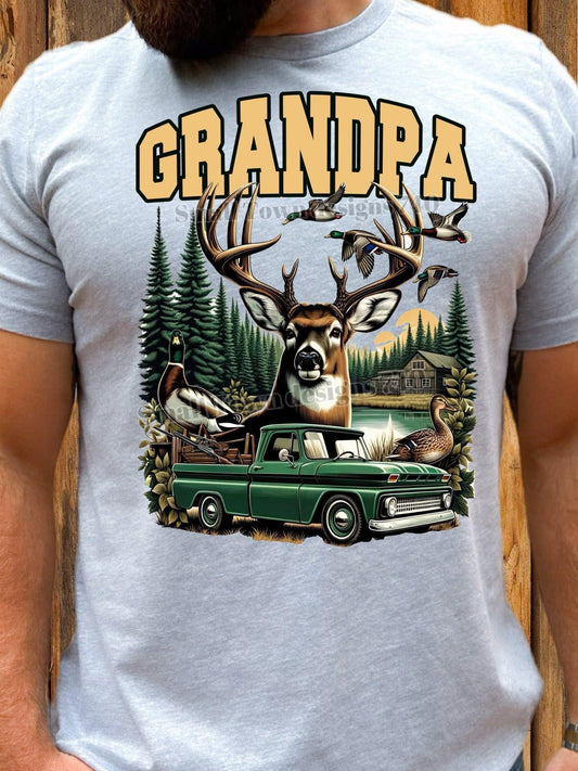 DTF Print - Hunting Grandpa