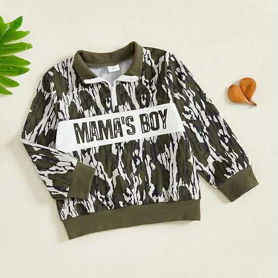 Pre Order Mama’s Boy Camouflage Jacket