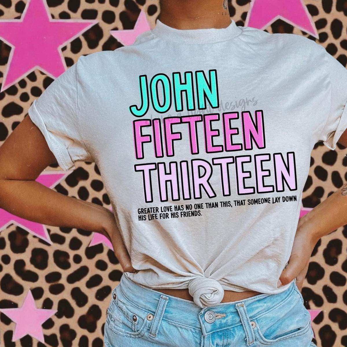DTF Print John 15:13