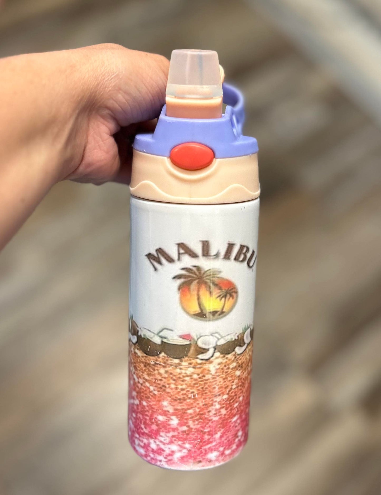 Alcoholic Beverage Kids Sippy or Waterbottle