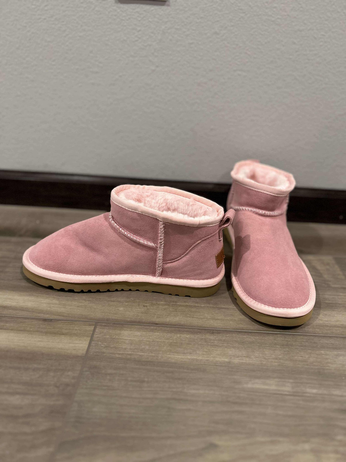 PRE ORDER Branded Kids Fur Lined Boots