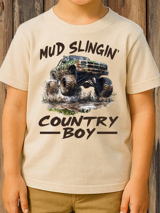 Mud Slingin Kids Top