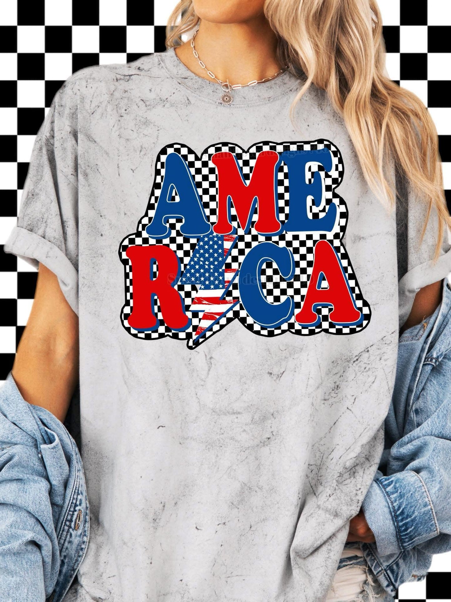 DTF Print - Retro America