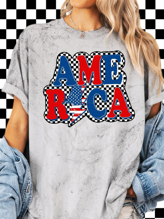 DTF Print - Retro America