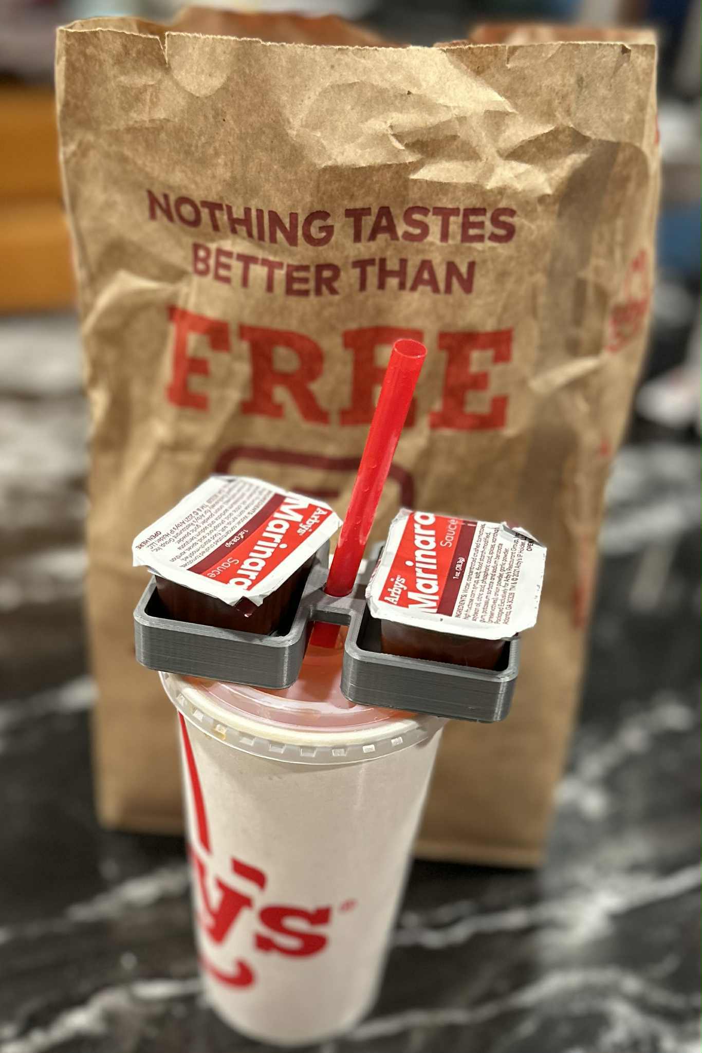 3D Printed Sauce Holder