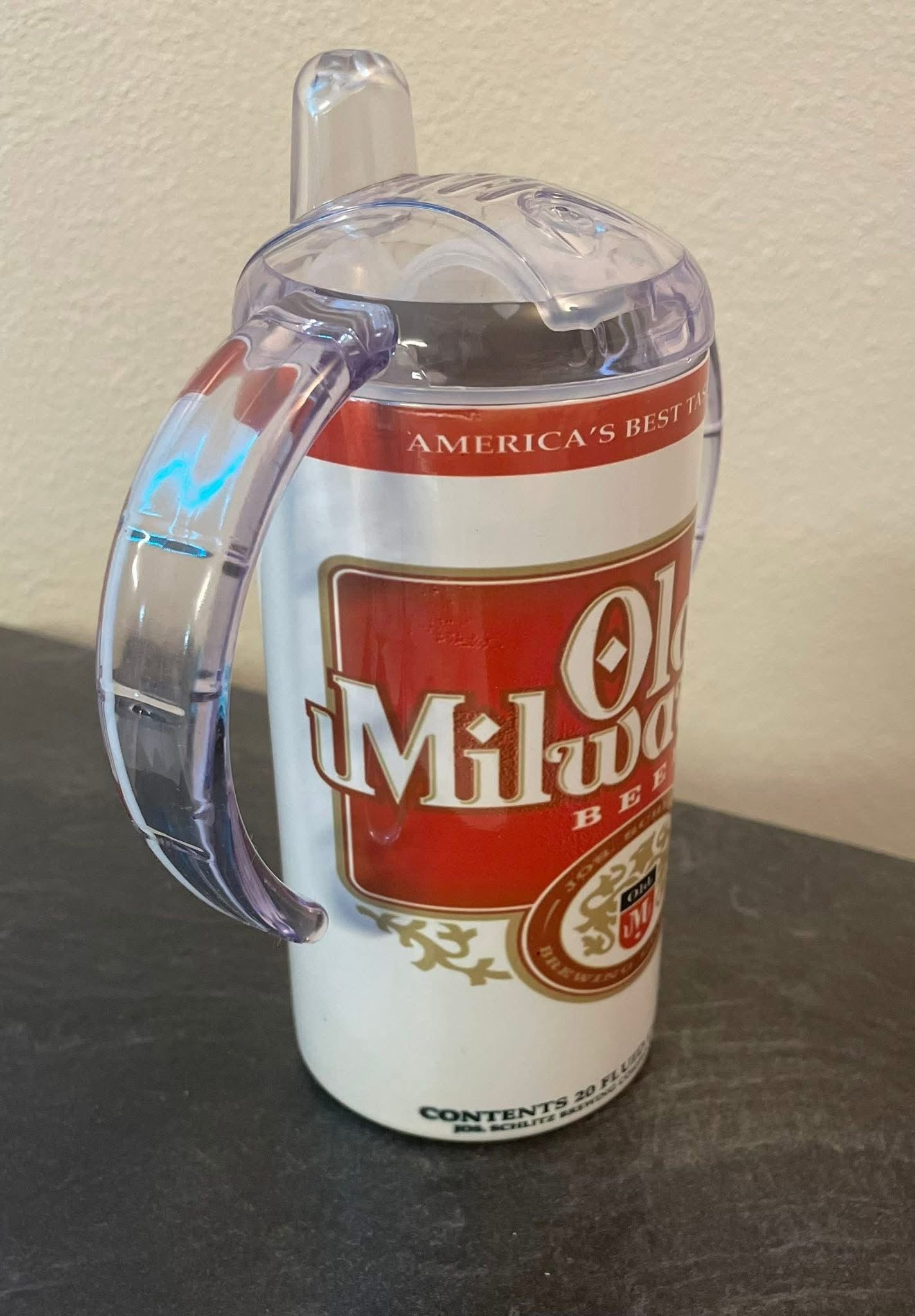 Alcoholic Beverage Kids Sippy or Waterbottle