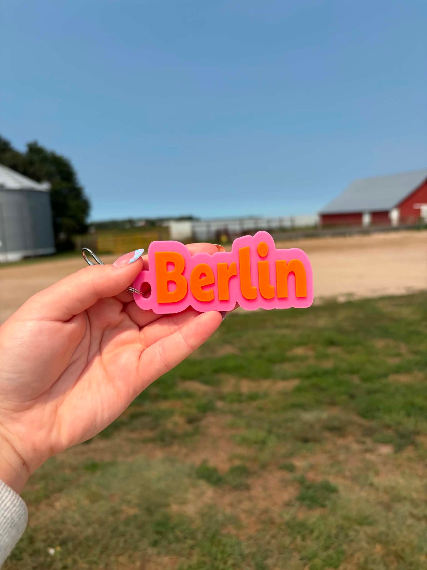 3D Printed Name Bag Tags