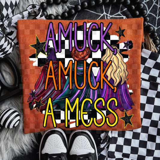 DTF Print - Amuck Amuck Amuck