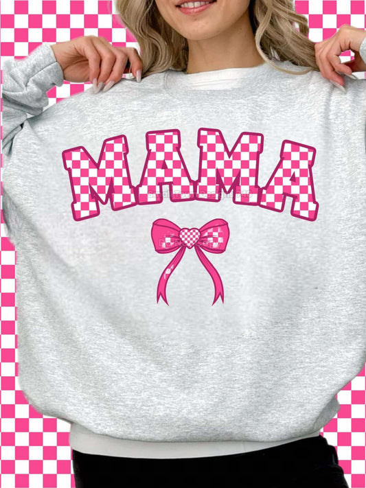 WS Completed Top Pink Checkered Mama