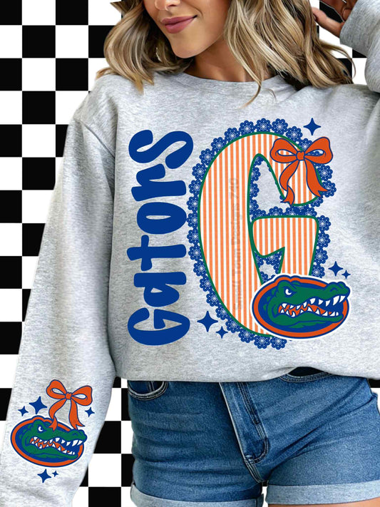DTF Print- Seersucker Gators