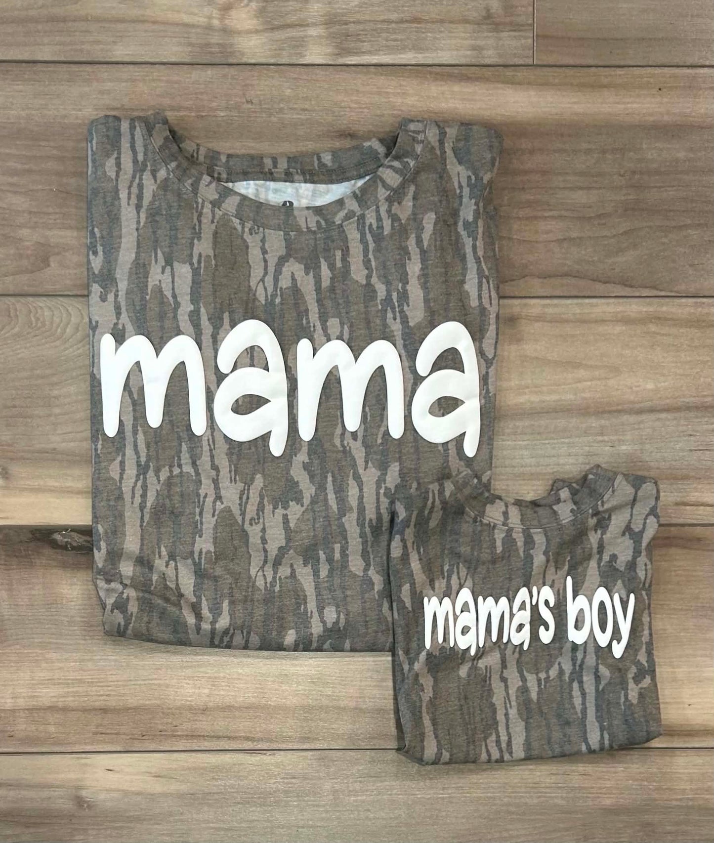 Mama Bottomland Camo Top
