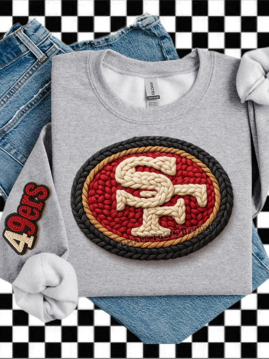 WS Completed Top Faux Yarn SF 4 9