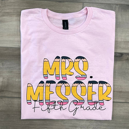 Pencil Name Top