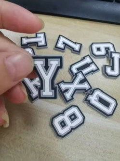 Pre Order Block Letter Charms