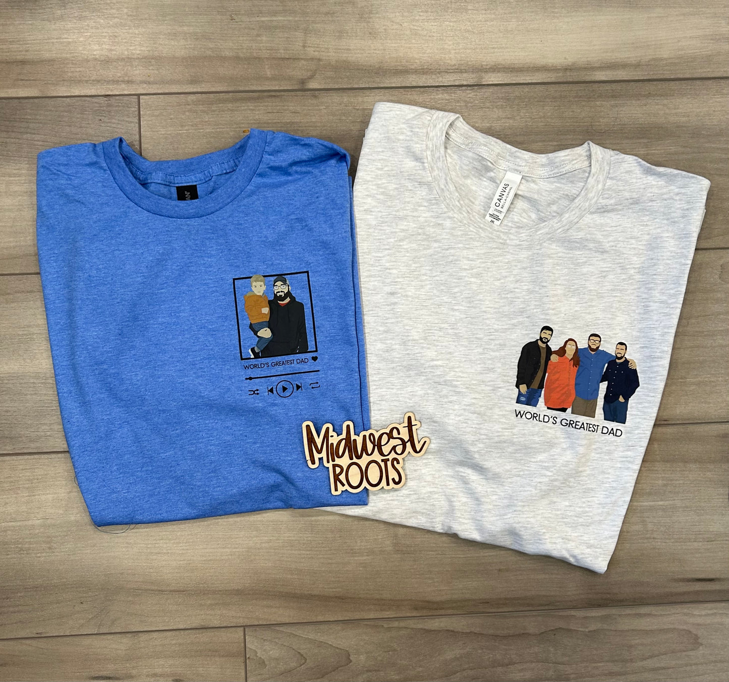 Worlds Greatest Custom Drawn Top