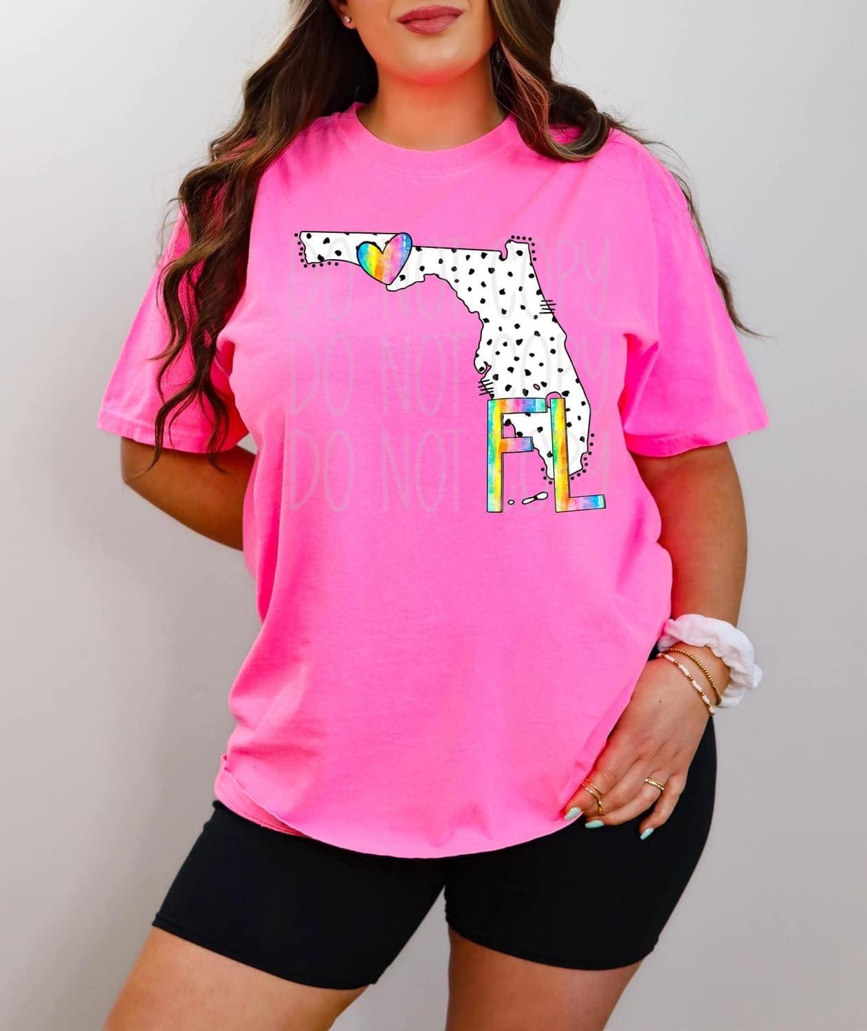 Dot & Rainbow State Tees Top