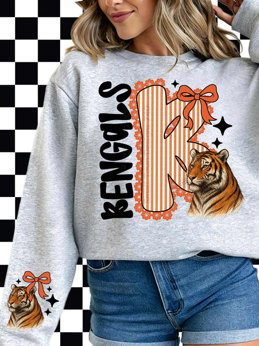Bengals Seersucker Top