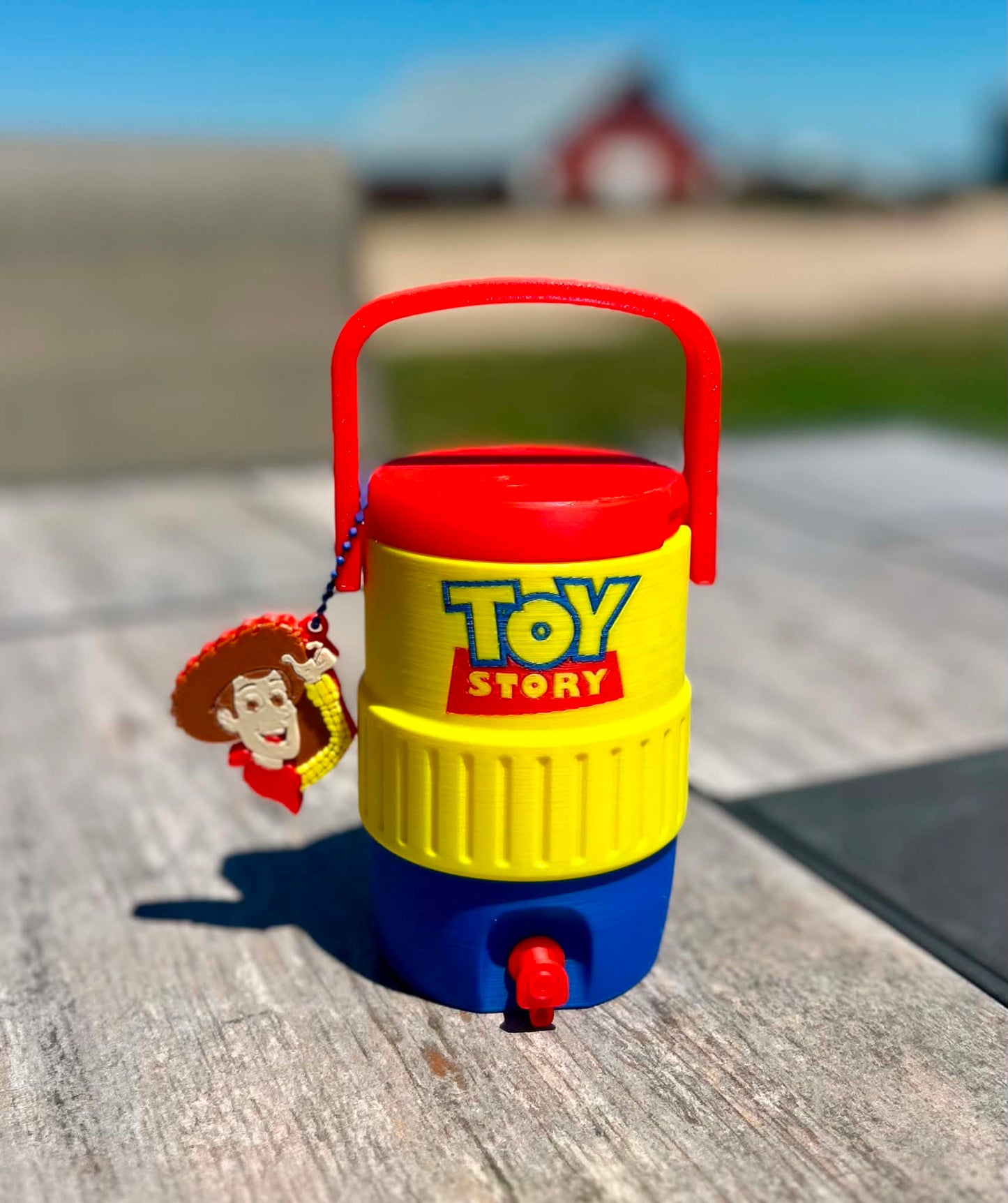 3D Printed T0y St0ry Can Cooler